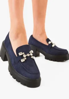 Pantofi dama casual Khursh Bleumarin imagine