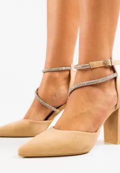 Pantofi dama Chuks Bej imagine