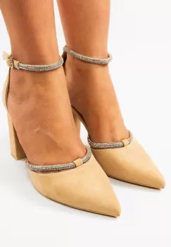 Pantofi dama Cnaeus Bej imagine