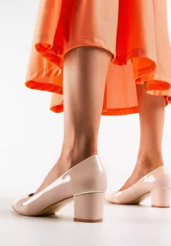 Pantofi dama Coles Bej imagine