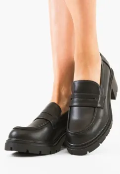Pantofi dama cu toc Russe Negri 2 imagine