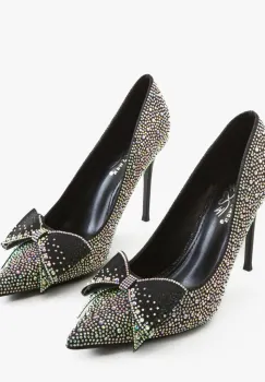 Pantofi dama cu toc Trevino Negri imagine