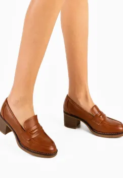 Pantofi dama Dechen Camel imagine