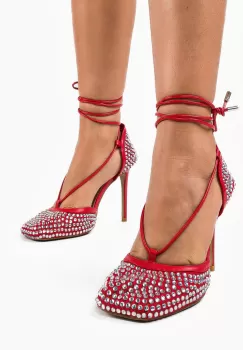 Pantofi dama Delores Rosii imagine