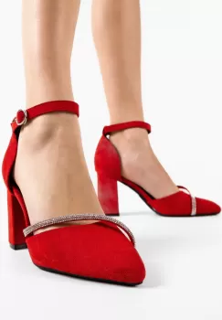 Pantofi dama Dem Rosii imagine