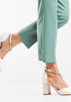 Pantofi dama Doitei Albi imagine