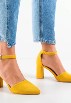 Pantofi dama Dolan Galbeni imagine