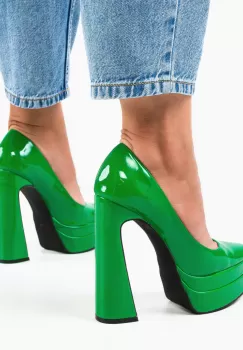 Pantofi dama Dyscarpe Verzi imagine