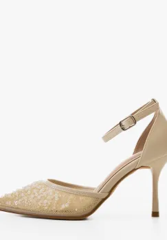 Pantofi dama Egaro Bej imagine