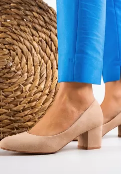 Pantofi dama Emrys Bej imagine