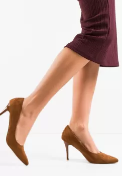 Pantofi dama Erife Camel imagine