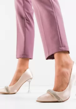 Pantofi dama Farrah Bej imagine