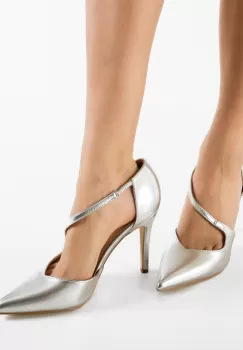 Pantofi dama Felipe Argintii imagine