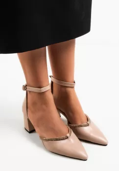 Pantofi dama Filme Nude imagine