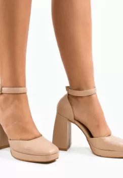Pantofi dama Flynn Nude imagine