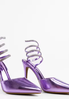 Pantofi dama Folami Mov imagine