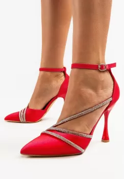 Pantofi dama Fulber Rosii imagine