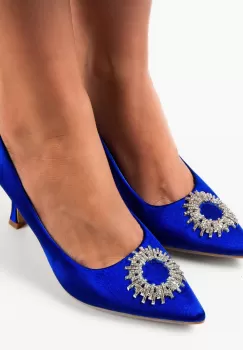 Pantofi dama Gallegos Albastri imagine