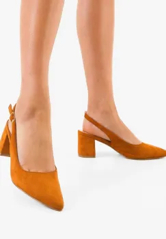 Pantofi dama Gally Camel imagine
