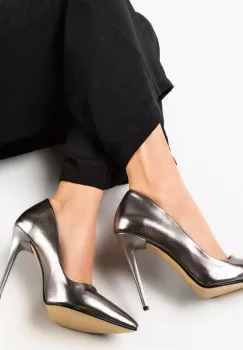 Pantofi dama Gany Gri imagine