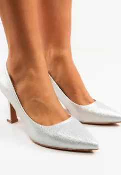 Pantofi dama Gypyty Argintii imagine