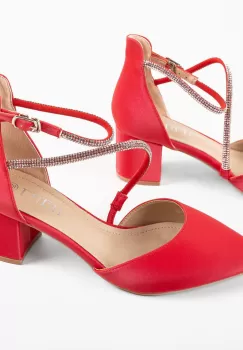 Pantofi dama Haari Rosii imagine