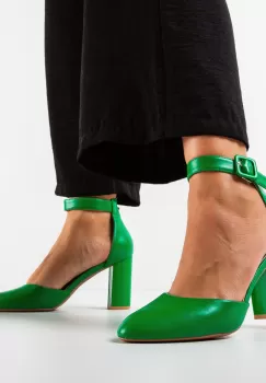 Pantofi dama Haloma Verzi imagine