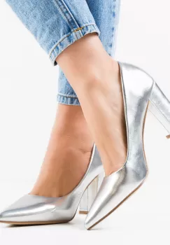 Pantofi dama Haney Argintii imagine