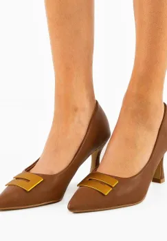 Pantofi dama Jaxy Camel imagine