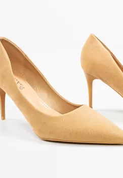 Pantofi dama Jayanta Bej imagine