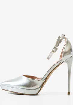 Pantofi dama Kamine Argintii imagine