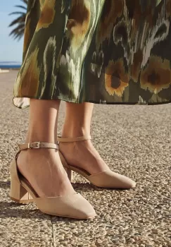 Pantofi dama Keats Bej imagine