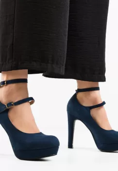 Pantofi dama Keelan Bleumarin imagine