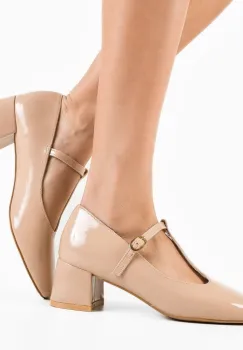 Pantofi dama Ketofa Bej imagine