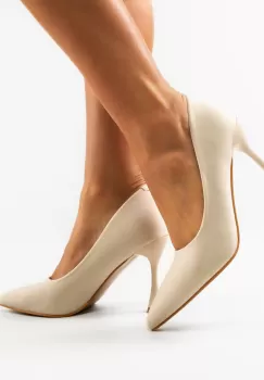 Pantofi dama Kikor Bej imagine