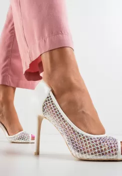 Pantofi dama Kimora Albi imagine