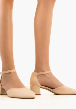 Pantofi dama Kytalym Bej imagine
