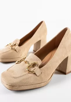 Pantofi dama Lamia Bej imagine