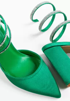 Pantofi dama Lhamo Verzi imagine