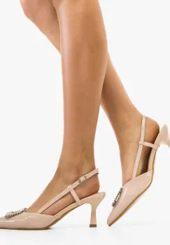 Pantofi dama Lorna Bej imagine