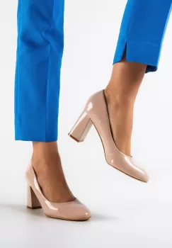 Pantofi dama Luber Bej imagine