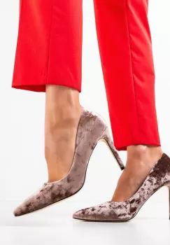 Pantofi dama Mahir Bej imagine