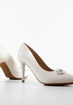 Pantofi dama Maliro Albi imagine