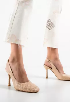 Pantofi dama Melia Bej imagine