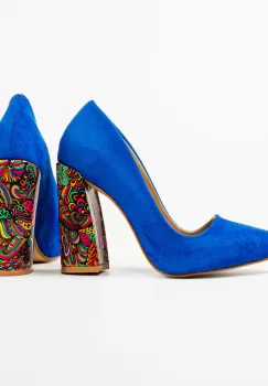 Pantofi dama Monina Albastre imagine