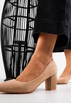 Pantofi dama Monty Bej imagine