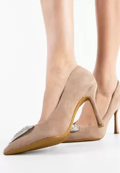 Pantofi dama Oise Khaki imagine