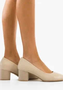Pantofi dama Perkins Bej imagine