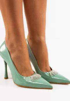 Pantofi dama Perma Turcoaz imagine