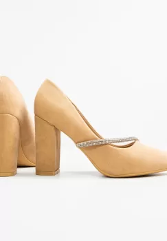 Pantofi dama Pherick Bej imagine